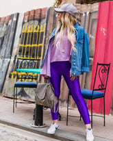 Vibrant Magenta Performance Leggings